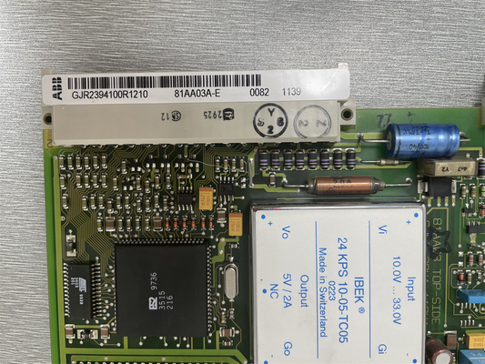 81AA03 GJR2394100R1210 81AA03A-E ABB Output Modulefor Analog Signals