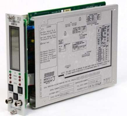 3300/16-12-01-01-00-00-00 Bently Nevada XY/Gap Dual Vibration Monitor