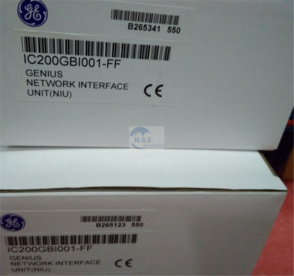 General Electric IC200GBI001 VersaMax Genius Network Interface Unit GE IC200GBI001