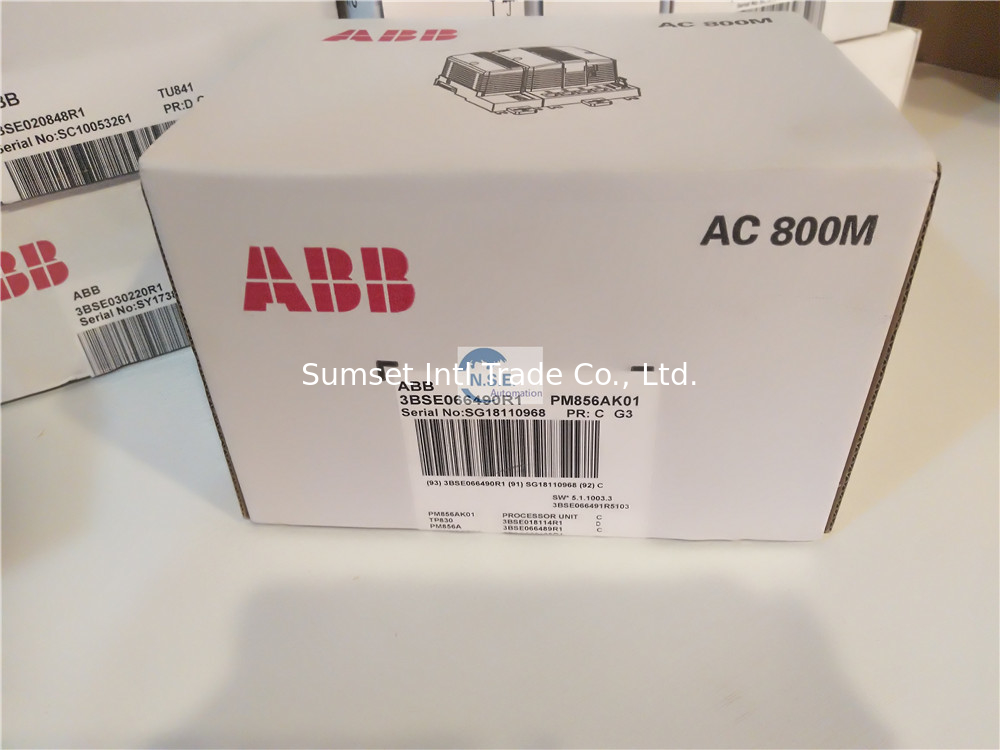 Metal ABB Module ABB PM856AK01 3BSE066490R1 AC 800M DCS Module High Precision