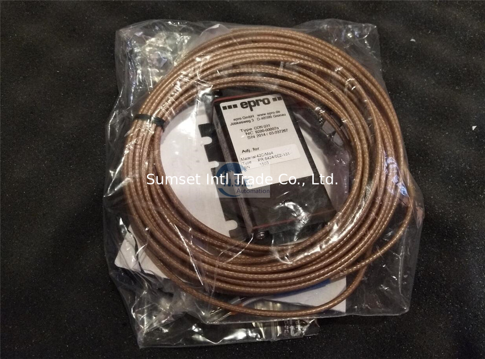 Explosive Areas Epro PR6424-002-131+CON031 Sensor 8m Cable With Open Cable End