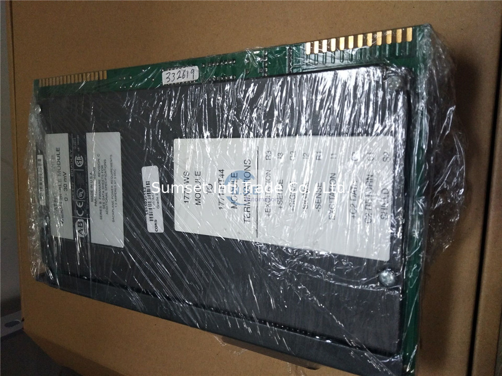 PLC Hardware Allen Bradley 1771-WS Weigh Scale Module Single Slot Link To PLC