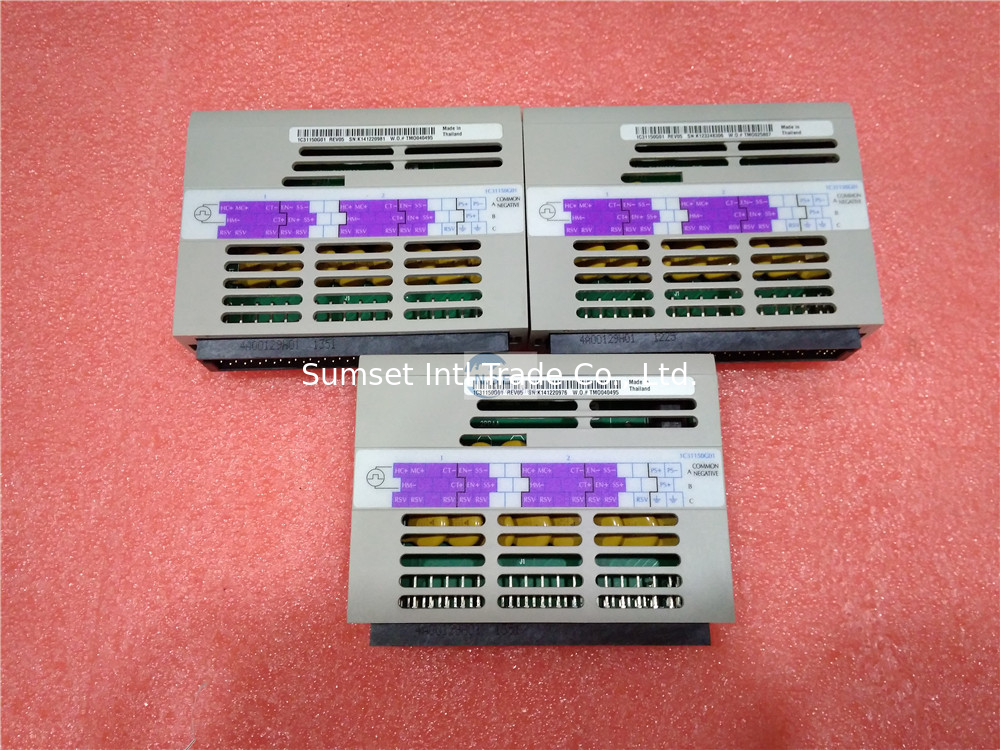 High Speed Input Westinghouse Ovation 1C31150G01 Local Power Pos Common Pulse