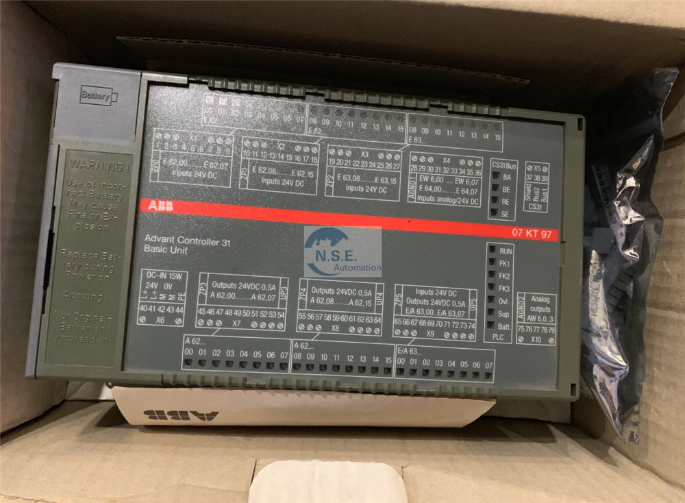 ABB 07KT97 PLC Central unit, 24V DC GJR5253000R0200 IN STOCK Control ...