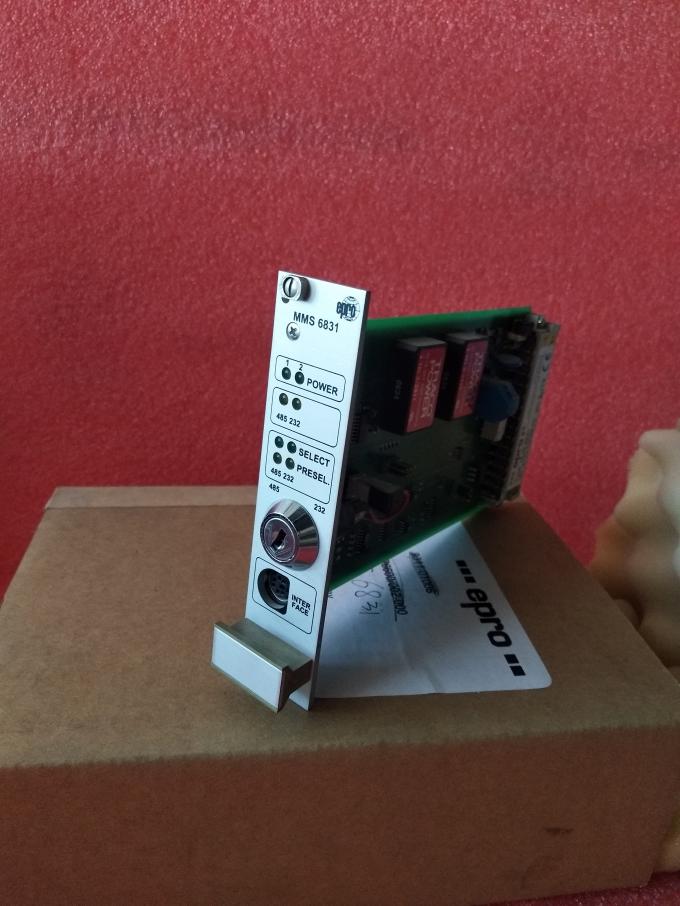 Epro Emerson MMS6831 Interface Card MMS 6831 Digital Overspeed ...