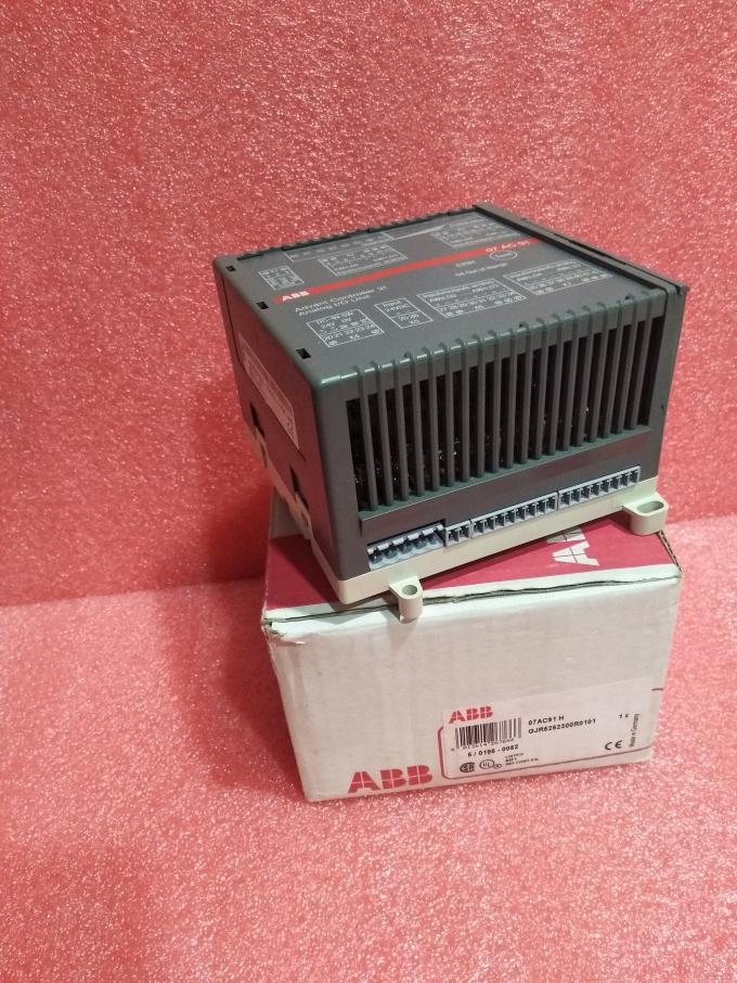 ABB 07AC91 GJR5252300R0101 07AC91:AC31,Analog I/O module 8AC,24VDC,AC:U ...