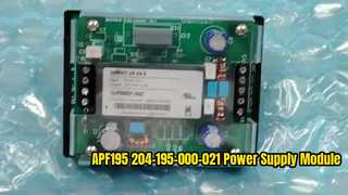 APF195 204-195-000-021 Compact DC Power Supply Module DIN-rail-mounted