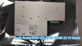 Bently Nevada 3500 42M 05 00 I O Module Internal Barriers