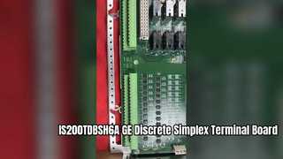 IS200TDBSH6A GE Mark VI Discrete I/O Simplex Terminal Board