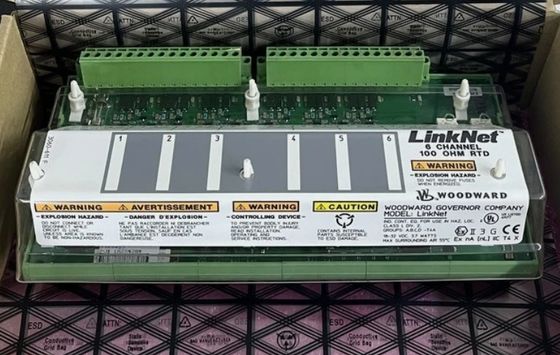 9905-970 Woodward 6-Ch Analog Input 100 Ohm RTD I/O Controller Module